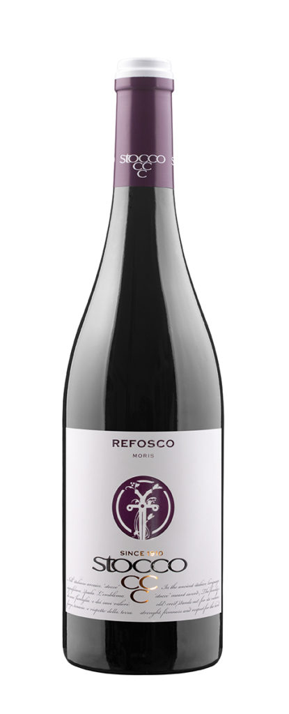 Vino rosso Stocco Refosco DPR Moris